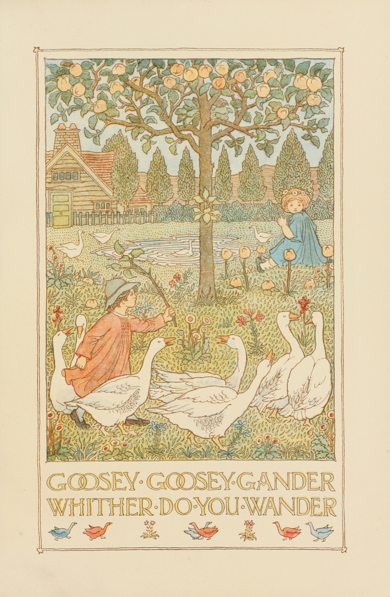 Goosie, Goosie Gander by Francis Donkin Bedford