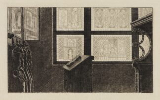 Gothisches Zimmer im Kunstgewerbe-Museum by Max Klinger