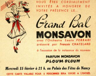 Grand bal Monsavon by Anonymous