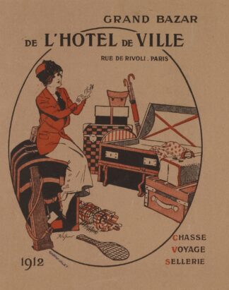 Grand Bazar de l’Hôtel de Ville by R. Préjean