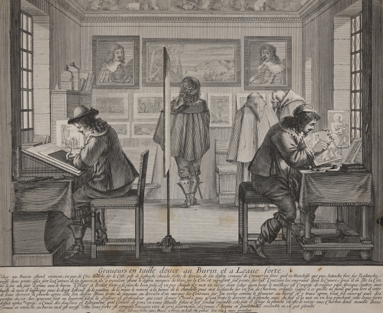 Graveurs en taille douce au burin et a l’eau forte by Abraham Bosse