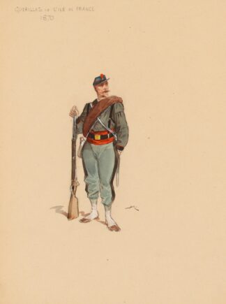 Guerillas de l’Île de France, 1870 by Draner
