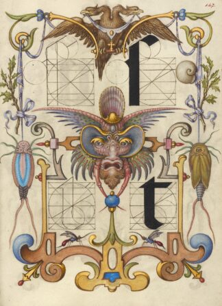Guide for Constructing the Letters s and t by Joris Hoefnagel
