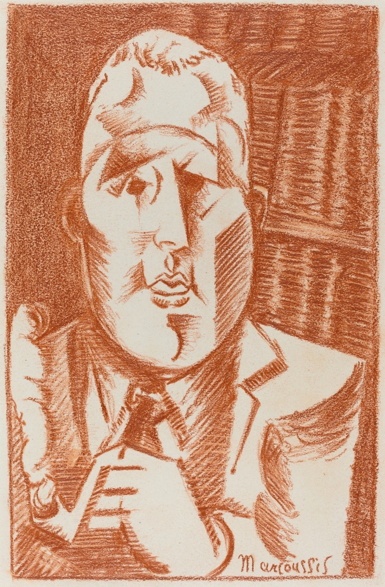 Guillaume Apollinaire by Louis Marcoussis