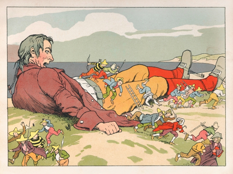 Gullivers Reisen Pl.1 by Hans Schroedter