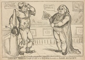 Gurnsey pebbles bought & sold or a guinea turn’d to a good account by Richard Newton