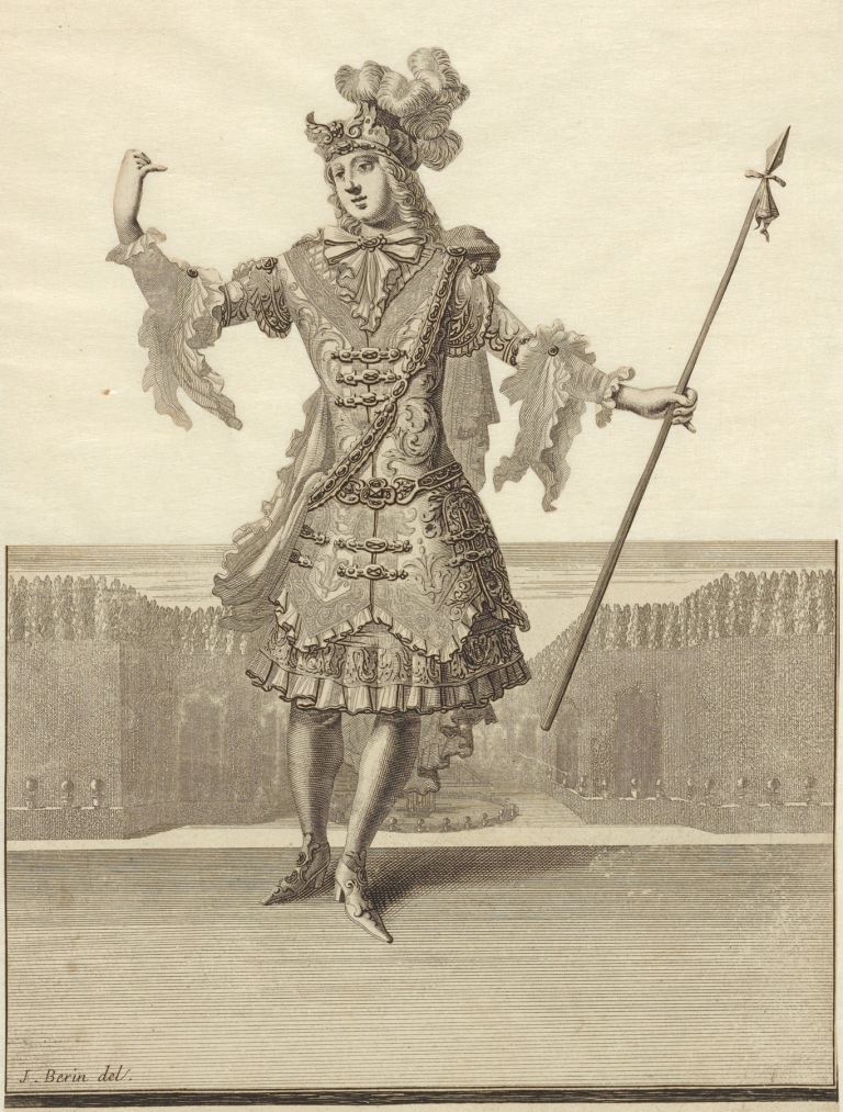 Habit d’Andimion du balet du Triomphe de l’amour by Jean Bérain