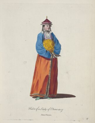 Habit of a lady of China. Dame Chinoise. by Charles Grignion