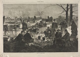 Halt of the Wagon Train by Winslow Homer
