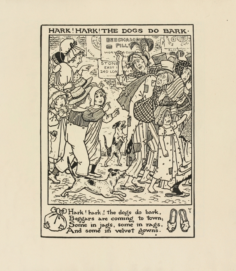 Hark! Hark! The dogs go bark by Winifred Smith