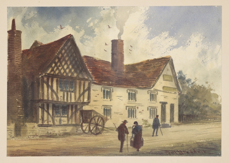 Haunts of Shakespeare Pl.12 by Paul Braddon