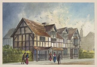 Haunts of Shakespeare Pl.18 by Paul Braddon