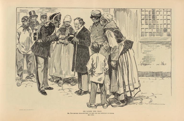 He loses his way by Charles Dana Gibson