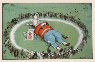 He rested in a Borax ring to keep the bugs away by Peter Newell