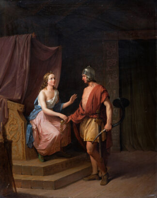 Heimdal Returns Brisingamen to Freya by Nils Andresson