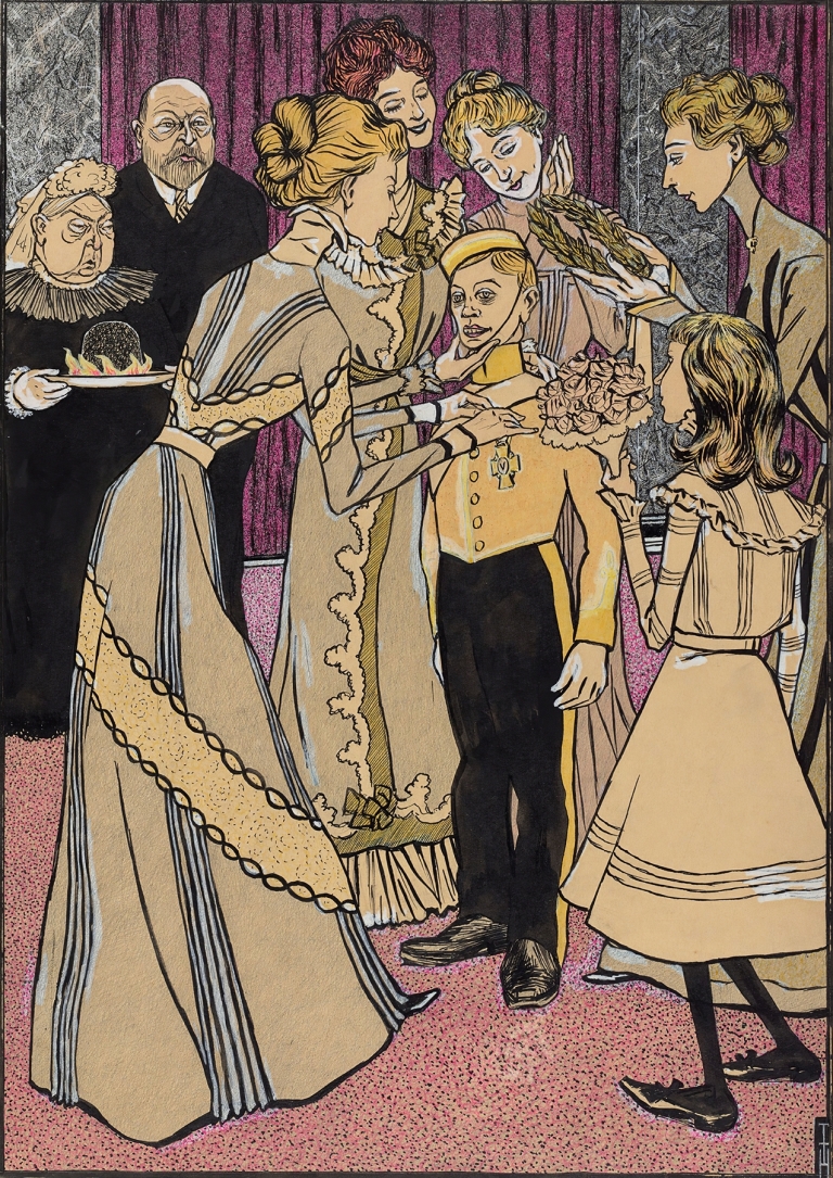 Heldenverehrung by Thomas Theodor Heine