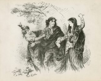 Henry Irving between England and America by Frederick Barnard