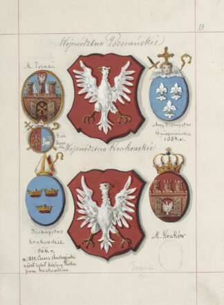 Herby Rzeczypospolitej Polskiej i W. X. Litewskiego. T. 1 Pl.015 by Boleslaw Starzyński