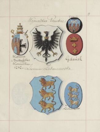 Herby Rzeczypospolitej Polskiej i W. X. Litewskiego. T. 1 Pl.027 by Boleslaw Starzyński