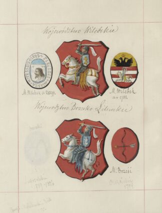 Herby Rzeczypospolitej Polskiej i W. X. Litewskiego. T. 1 Pl.040 by Boleslaw Starzyński