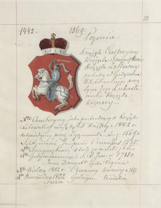Herby Rzeczypospolitej Polskiej i W. X. Litewskiego. T. 1 Pl.080 by Boleslaw Starzyński