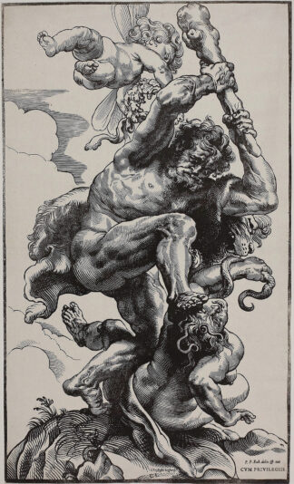 Hercules Slaying Envy by Christoffel Jegher