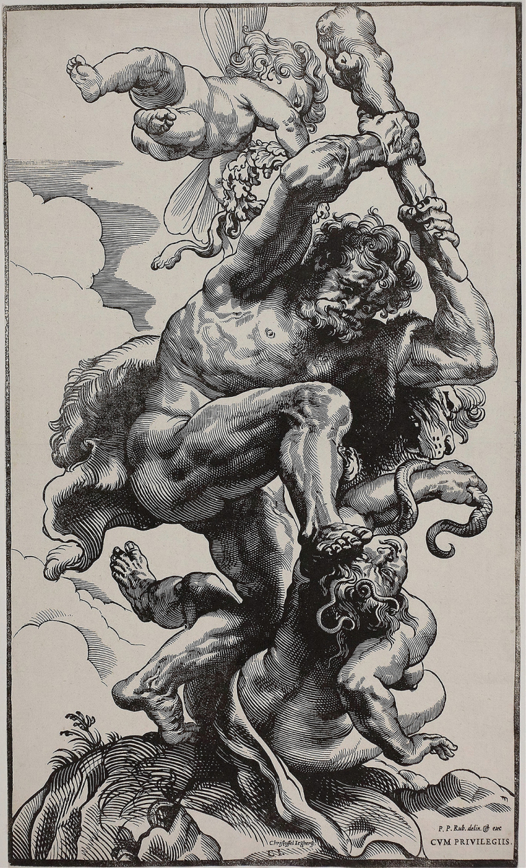 Hercules Slaying Envy by Christoffel Jegher