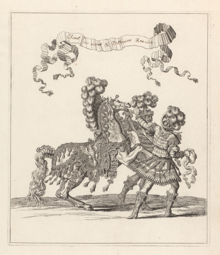 heval de mains & Palfreniers Romains by François Chauveau