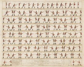 Highland Broad Sword by Thomas Rowlandson