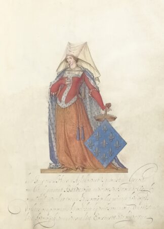 Hildegarde der Franken by Nicolaes de Kemp