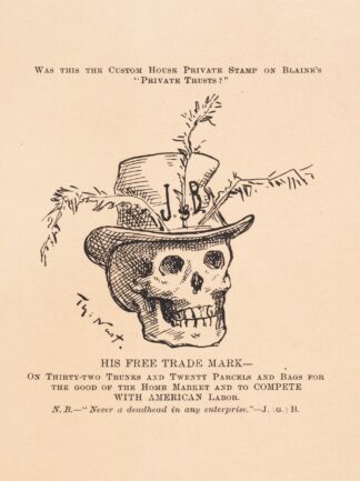 His free trade mark by Thomas Nast