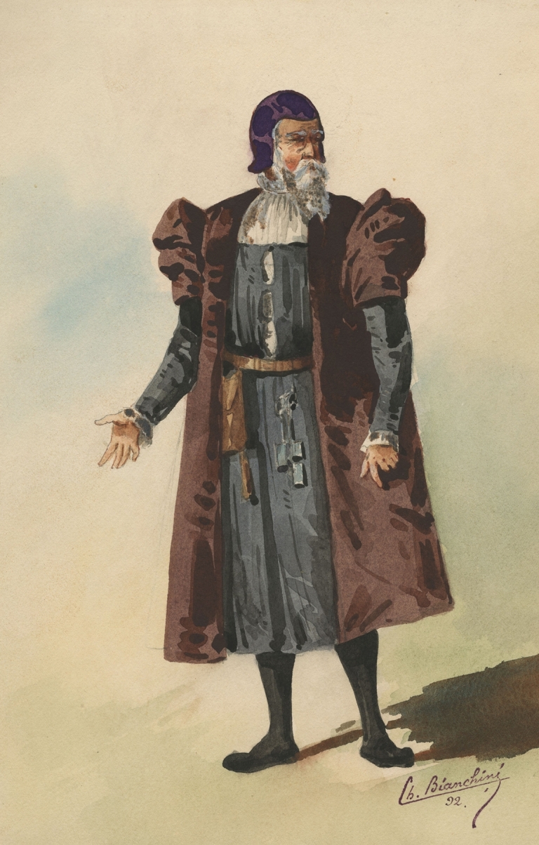 Historical costumes Pl.07 by Charles Bianchini