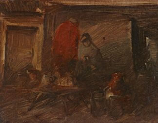 Holländisches Wirtshaus by Wilhelm Busch