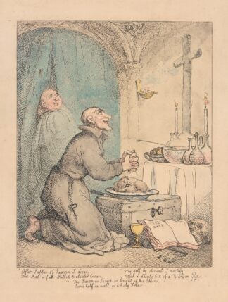 Holy Friar by Thomas Rowlandson