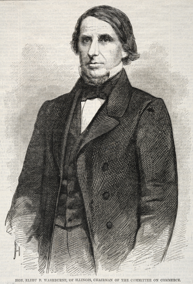 Hon. Elihu B. Washburne, of Illinois, Chairman of the Committee on Commerce by Winslow Homer