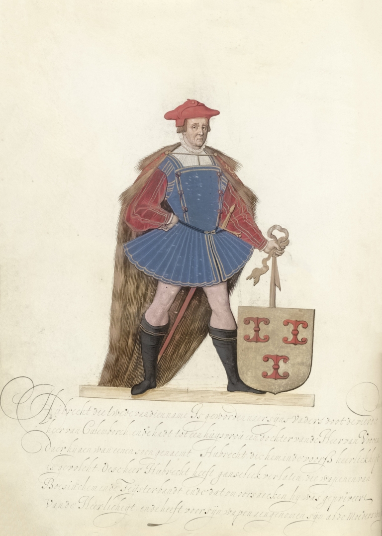 Hubrecht II, heer van Culemborg by Nicolaes de Kemp