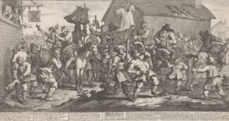 Hudibras Encounters the Skimmington by William Hogarth