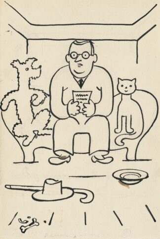 I Had a Dog and a Cat Pl 25 by Josef Čapek