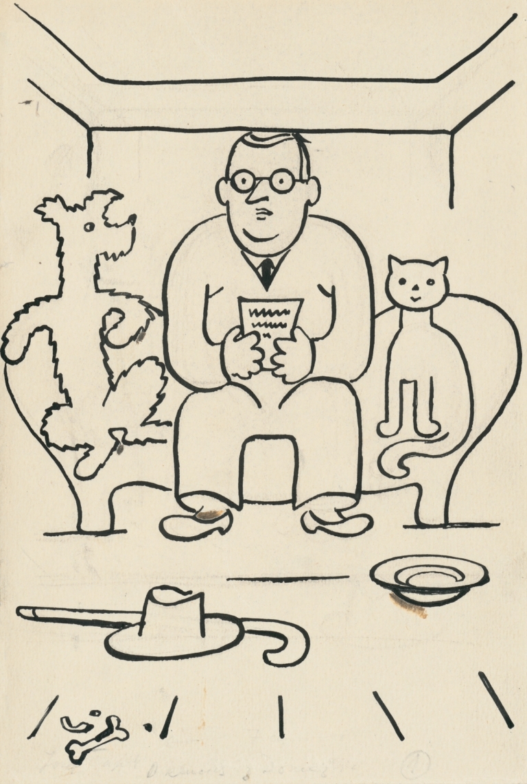 I Had a Dog and a Cat Pl 25 by Josef Čapek