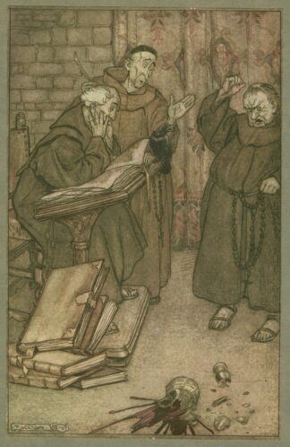 If anyone lied, or if anyone swore. by Arthur Rackham