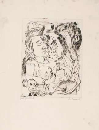 Illustration for Chapter 5, from the portfolio ‘The Duchess’ by Max Beckmann