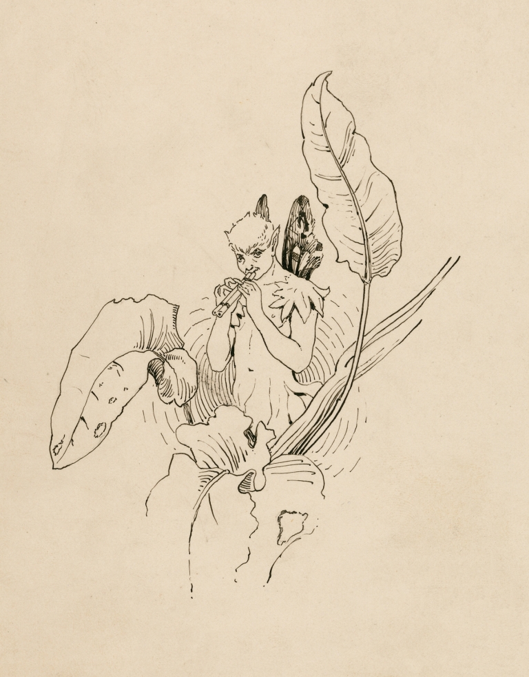 Illustration from A Midsummer night’s dream by Fanny Railton