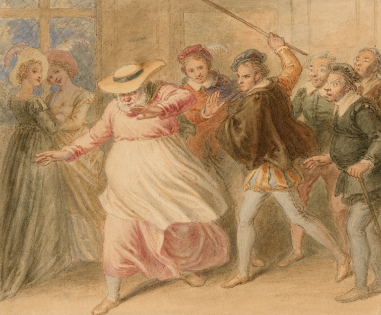 Illustration to Shakespeare by John Massey Wright