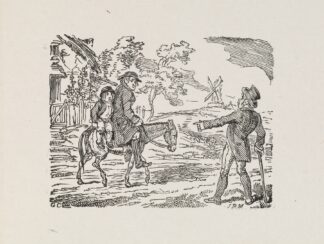 Illustrations for The Universal songster Pl.09 by George Cruikshank