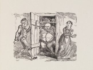 Illustrations for The Universal songster Pl.17 by George Cruikshank
