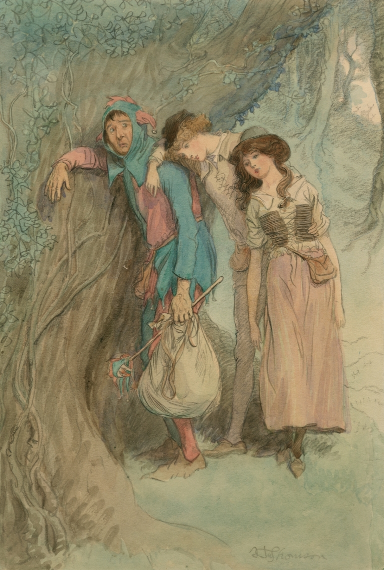 Illustrations to As you like it Pl.08 by Hugh Thomson