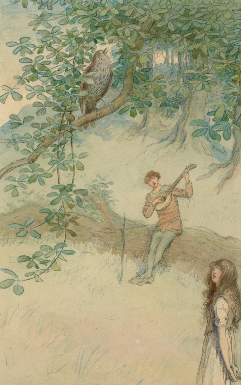 Illustrations to As you like it Pl.10 by Hugh Thomson