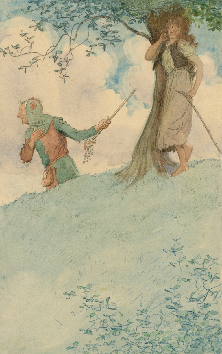 Illustrations to As you like it Pl.33 by Hugh Thomson