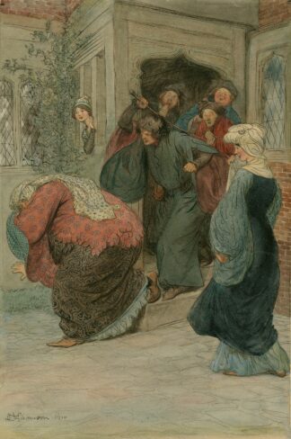 Illustrations to Merry wives of Windsor Pl.27 by Hugh Thomson
