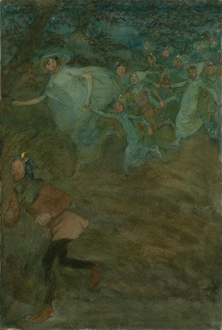 Illustrations to Merry wives of Windsor Pl.28 by Hugh Thomson